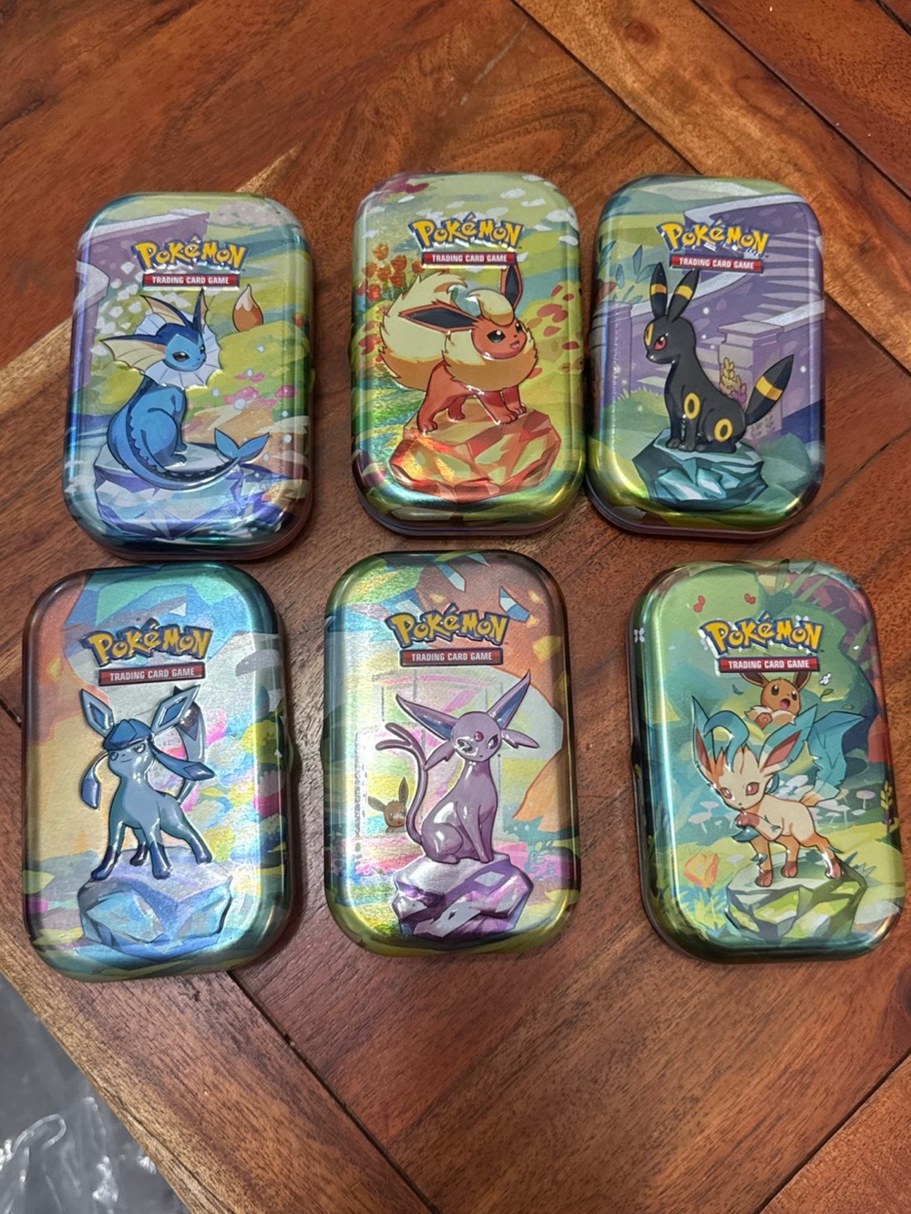 Pokémon Prismatic Eeveelutions Collector Tin Set - Multicolor